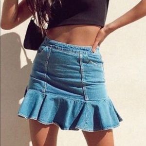princess polly jean skirt
